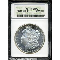 1883-CC S$1 MS65 Deep Mirror Prooflike ANACS.