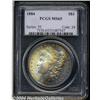 Image 1 : 1884 S$1 MS65 PCGS. The obverse is colorfully