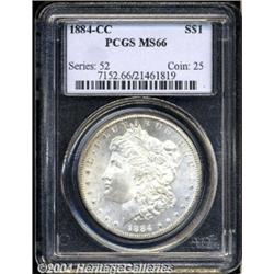 1884-CC S$1 MS66 PCGS. At first glance this CC