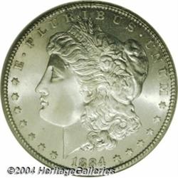 1884-CC S$1 MS67 NGC. Whereas the typical