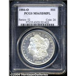 1884-O S$1 MS65 Deep Mirror Prooflike PCGS. An