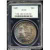 Image 1 : 1885 S$1 MS65 PCGS. Well struck and lustrous,