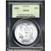Image 1 : 1885 S$1 MS66 PCGS. Bright, untoned, and