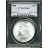 Image 1 : 1885 S$1 MS66 PCGS. Sharply defined, the cheek