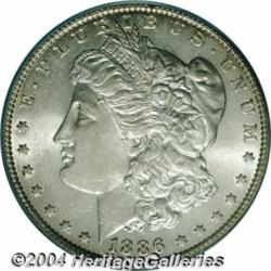 1886-O S$1 MS63 PCGS. Extremely well struck in