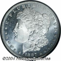 1887 S$1 MS66 Deep Mirror Prooflike PCGS. A