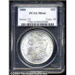 1888 S$1 MS66 PCGS. A beautiful and original