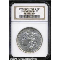 1888-O S$1 Doubled Die Obverse AU50 NGC.