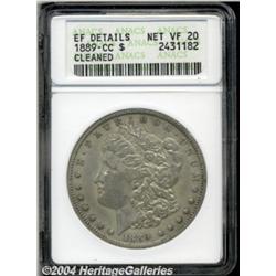 1889-CC S$1--Cleaned--ANACS. XF Details, Net