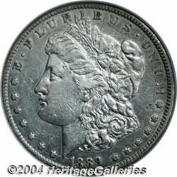 1889-CC S$1 XF45 ANACS. One of several XF