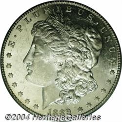 1889-CC S$1 MS62 Deep Mirror Prooflike PCGS.