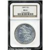 Image 1 : 1889-S S$1 MS61 NGC. Mostly brilliant with