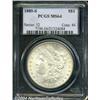 Image 1 : 1889-S S$1 MS64 PCGS. Well struck and