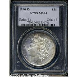 1890-O S$1 MS64 PCGS. Quite clean for the