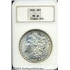 Image 1 : 1891 S$1 MS64 NGC. Well struck with bright