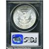 Image 2 : 1891-CC S$1 MS64 PCGS. Less abraded than the
