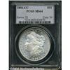 Image 1 : 1892-CC S$1 MS64 PCGS. Boldly struck, save for