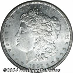 1892-S S$1 AU55 NGC. Unlike the '84-S, another