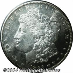 1893-CC S$1 MS63 PCGS. Bright, untoned