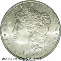 1893-O S$1 MS64 PCGS. The 1893-O Morgan is