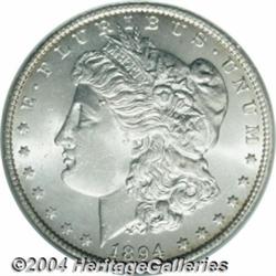 1894 S$1 MS62 NGC. A very appealing