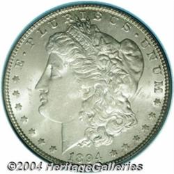 1894-O S$1 MS64 PCGS. Both sides of this