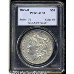 1895-O S$1 AU53 PCGS. This extensively