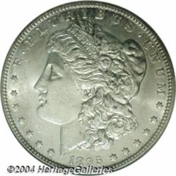 1895-O S$1 AU58 ANACS. The surfaces on this