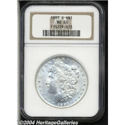1897-S S$1 MS65 NGC. While qualitatively