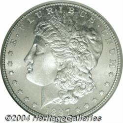 1897-S S$1 MS66 Prooflike NGC. Dollar