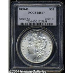 1898-O S$1 MS67 PCGS. Well struck and untoned,