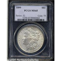 1899 S$1 MS65 PCGS. Well struck with a light,