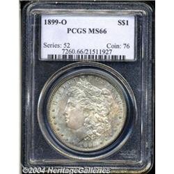 1899-O S$1 MS66 PCGS. An imposing premium Gem