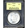 Image 1 : 1899-O S$1 MS66 PCGS. Exquisite surfaces and
