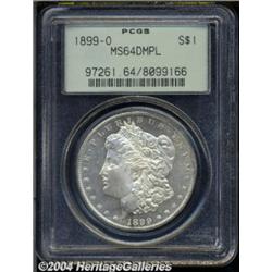 1899-O S$1 MS64 Deep Mirror Prooflike PCGS.