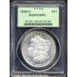 1899-O S$1 MS65 Deep Mirror Prooflike PCGS.
