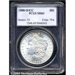 1900-O/CC S$1 MS63 PCGS. A Top 100 Variety.