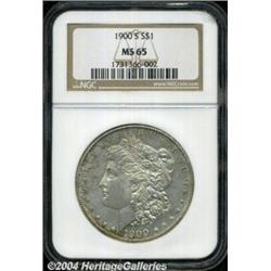 1900-S S$1 MS65 NGC. A typically defined piece