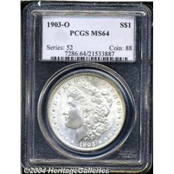1903-O S$1 MS64 PCGS. This generally