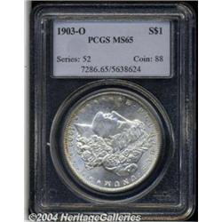 1903-O S$1 MS65 PCGS. Boldly struck with