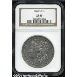 1903-S S$1 XF45 NGC. A decent circulated