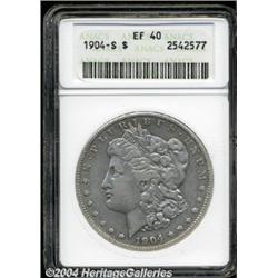 1904-S S$1 XF40 ANACS. This scarce, late-date