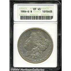 1904-S S$1 XF45 ANACS. A well detailed