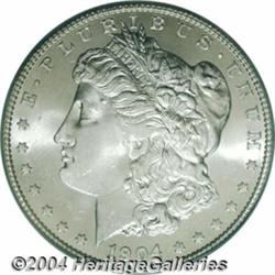 1904-S S$1 MS64 PCGS. Bright and lustrous with