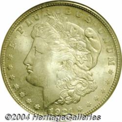 1921-S S$1 MS66 NGC. Inadequate striking