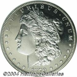 1879 S$1 PR66 NGC. Proof 1879 Dollars show an