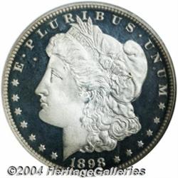 1898 S$1 PR66 Deep Cameo NGC. A stunning