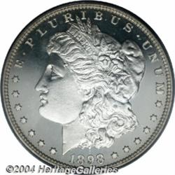 1898 S$1 PR67 Deep Cameo PCGS. Proof coinage