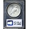 Image 2 : 1921 S$1 MS64 PCGS. An attractive, untoned