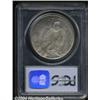 Image 2 : 1921 S$1 MS65 PCGS. Lovely mauve and blue